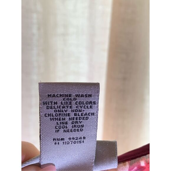 Y2K Boho Sheer Tunic in Vivid Purple Floral Vibe - Picture 8 of 12